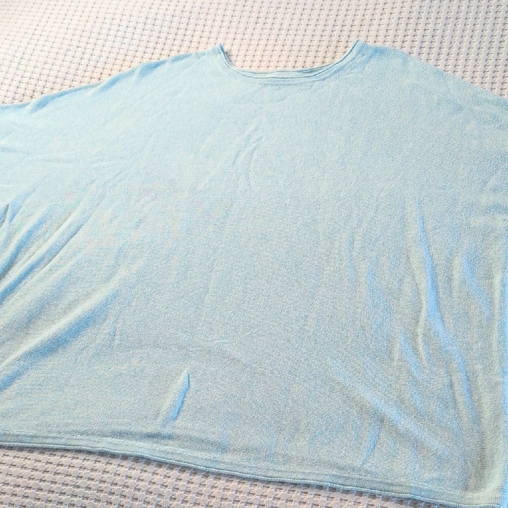 J. Jill Light Blue Women's Oversized Sweater